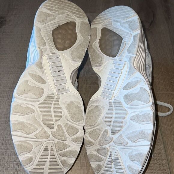 Puma White OG Trinomic Sneakers Trainers US 5.5 - Picture 8 of 9